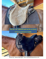 NEW Dixie Midnight ENDURO No-Sweat Vent Saddle Pad